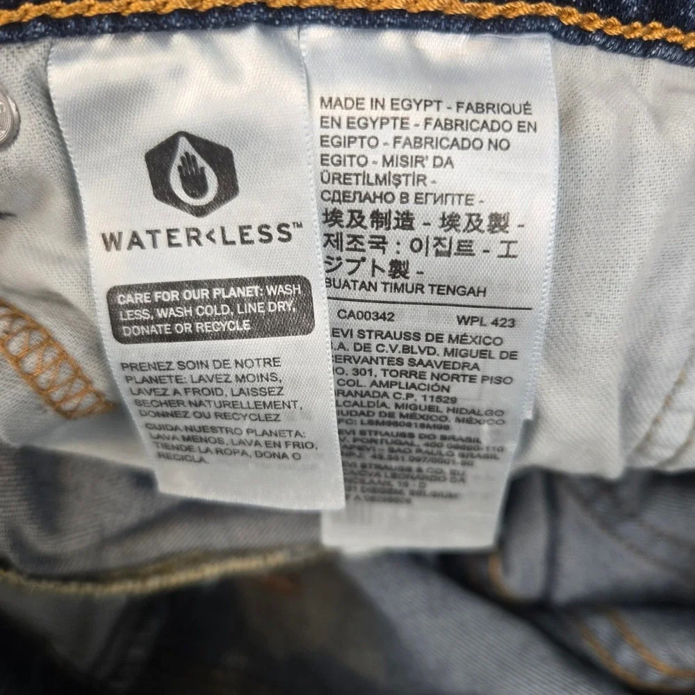 Levi's 511 Slim Fit Mens Jeans Blue Medium Wash Denim W33 L32 04511-5530